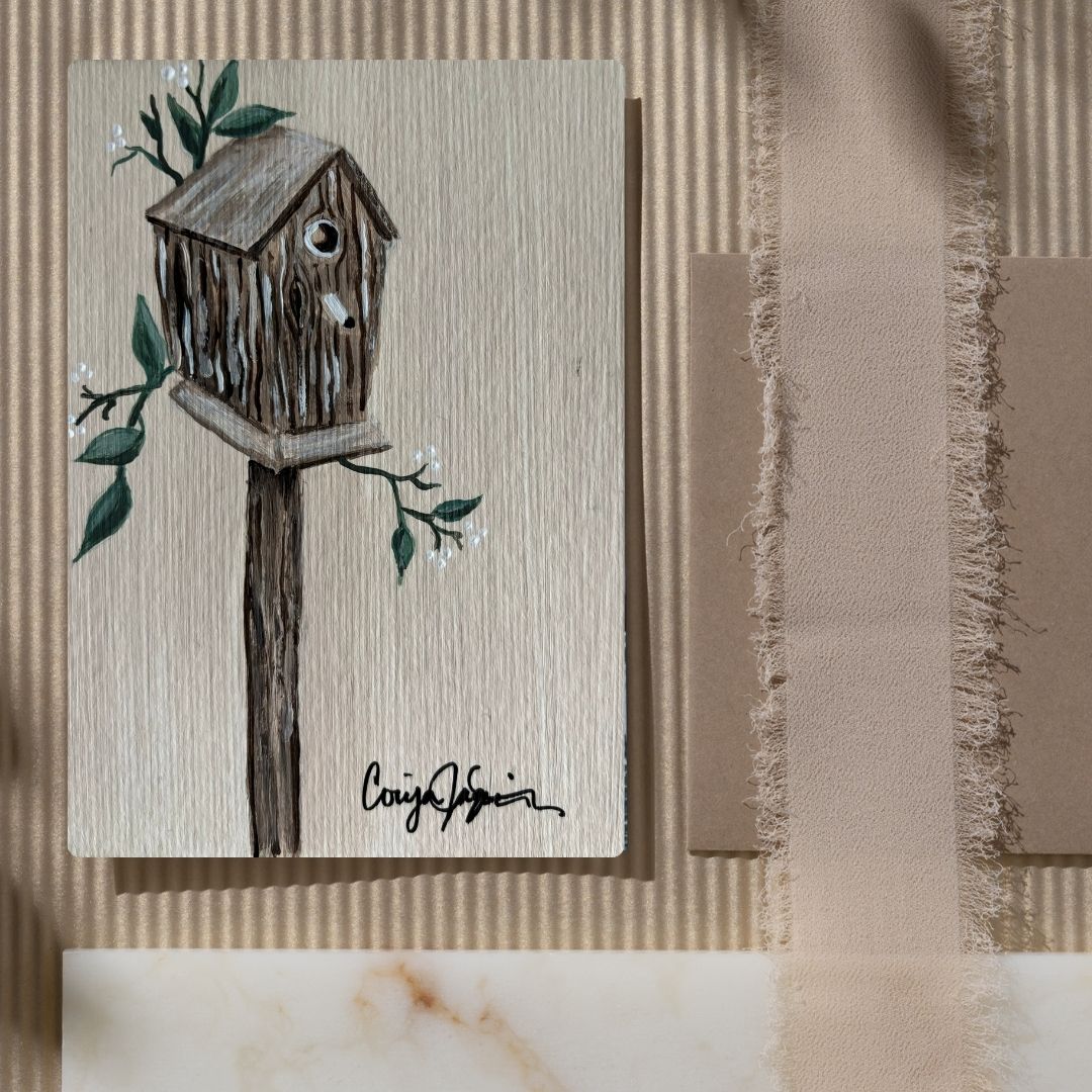 Bird House | Greeting Card