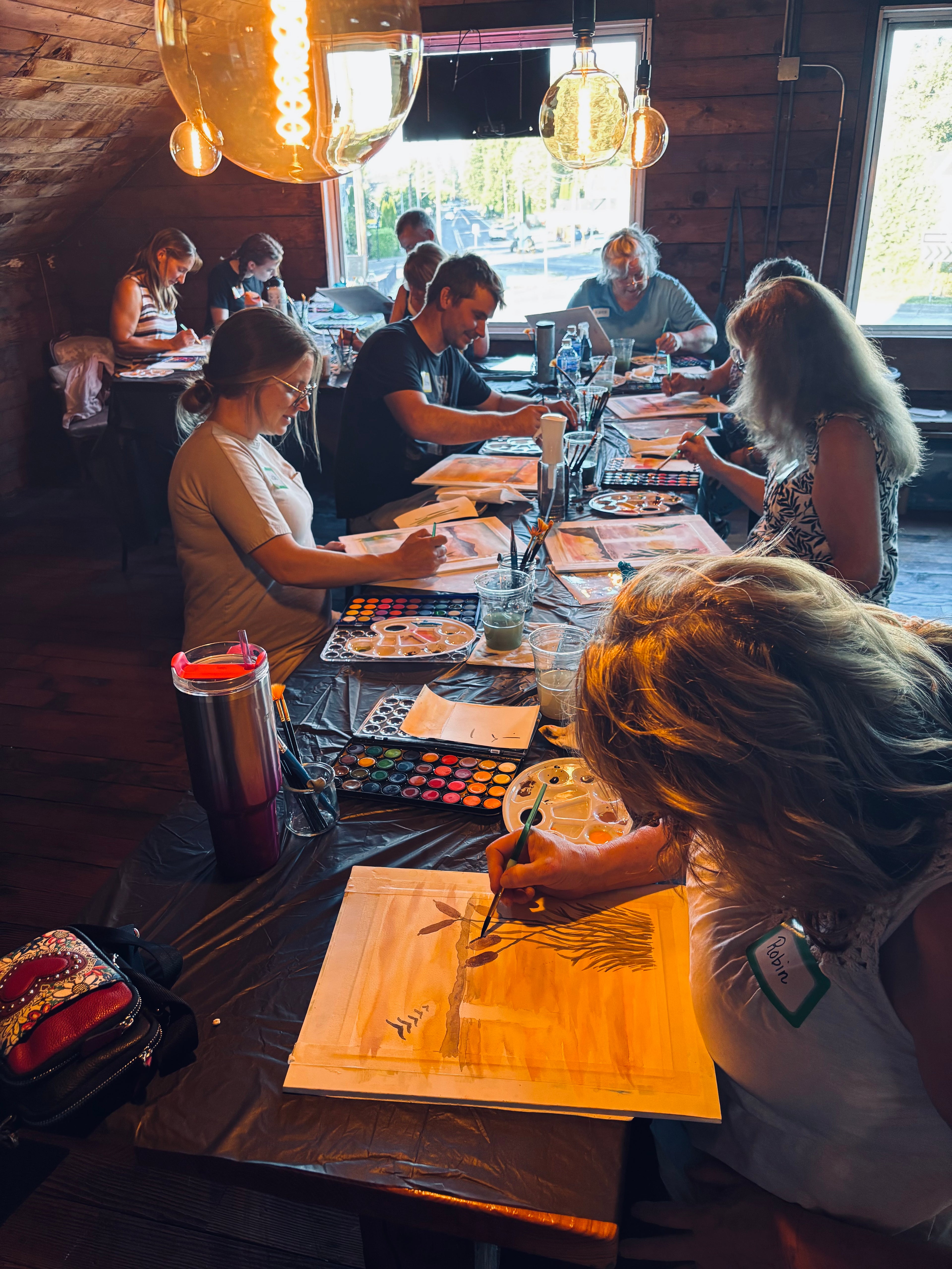 Watercolor Paint Night | Woodland Corner Store | June 16th
