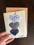 Three Hearts | Greeting Card