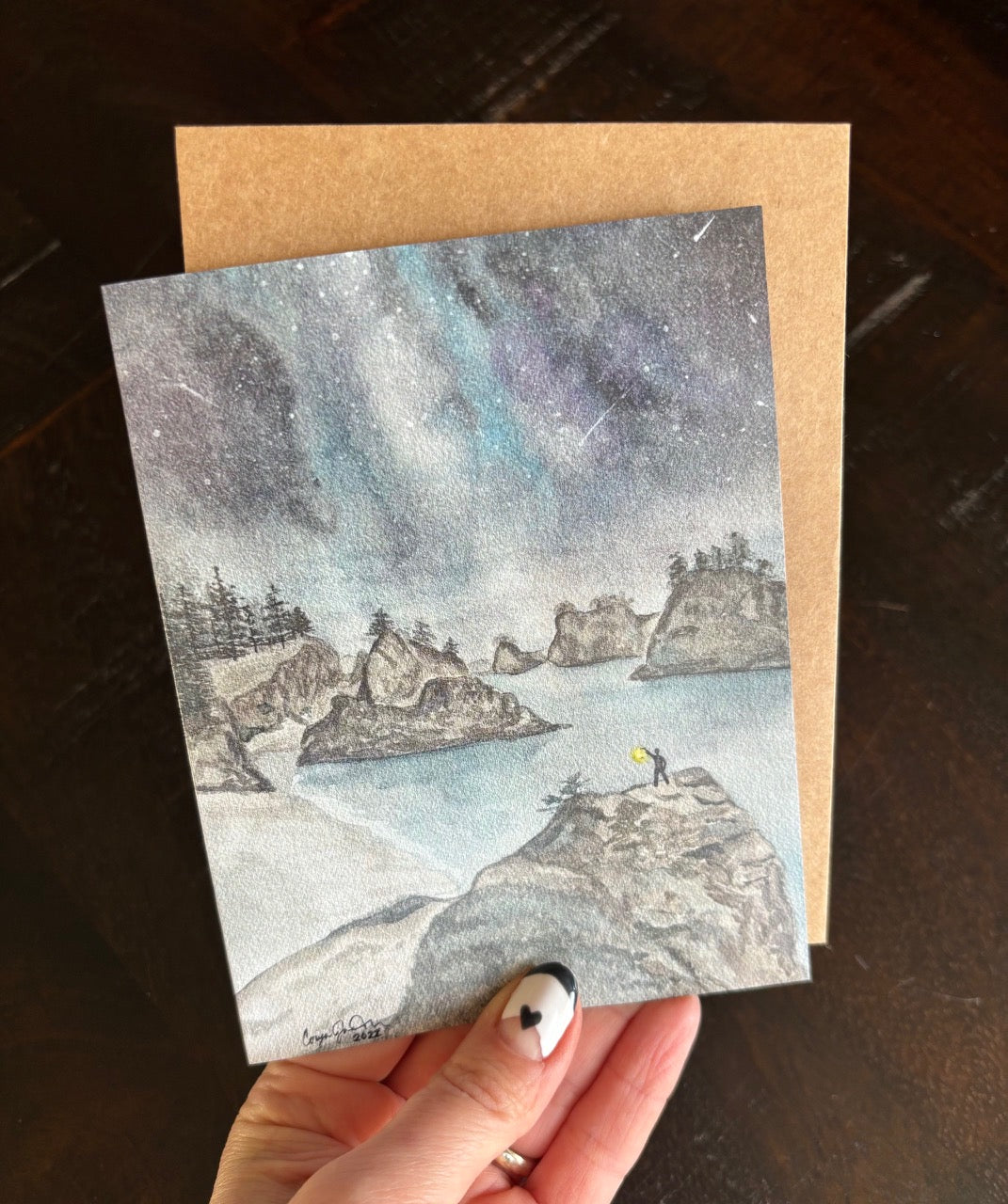 Secret Beach, OR | Greeting Card