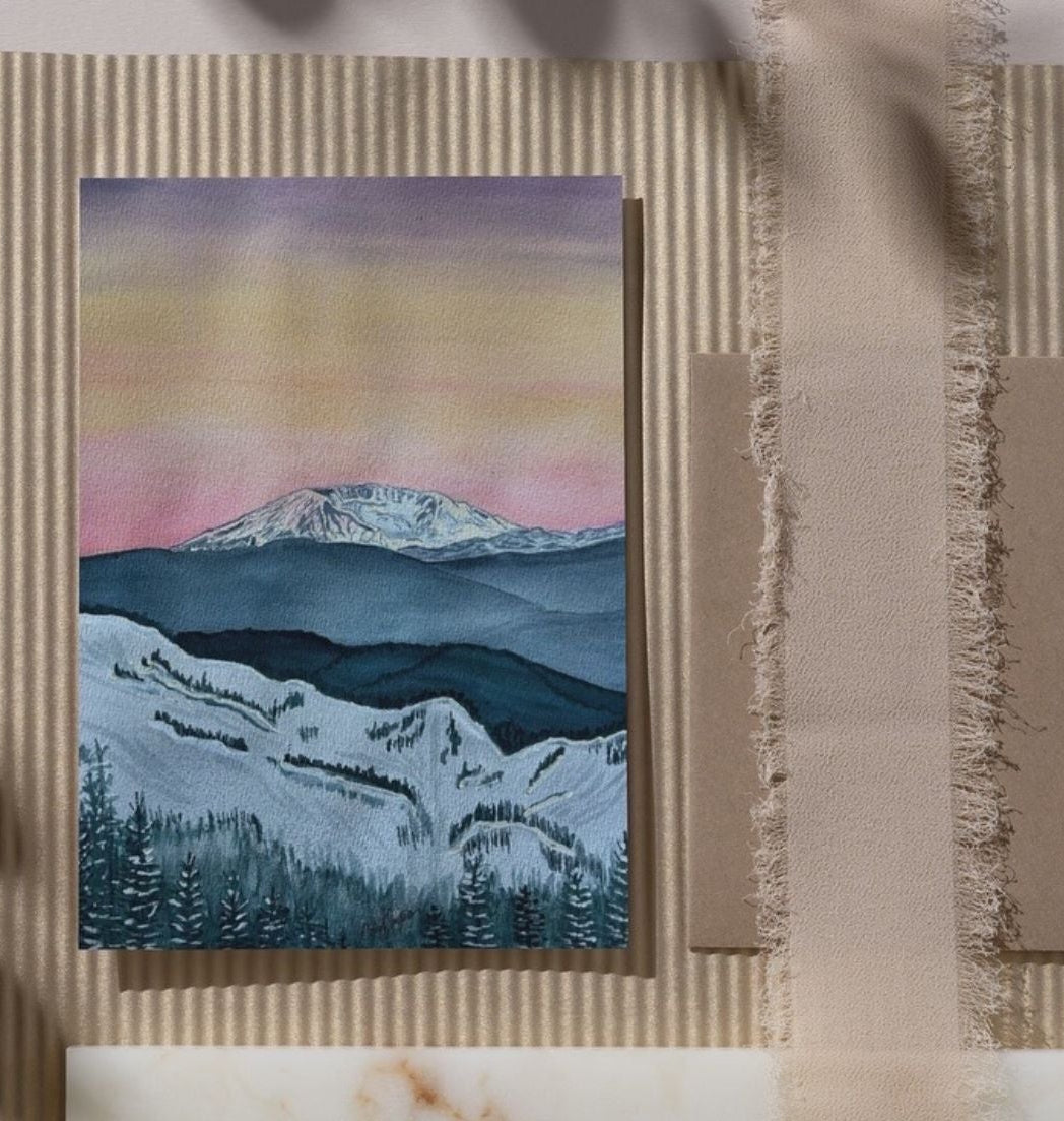 Ember - Mt. St. Helens, WA | Greeting Card