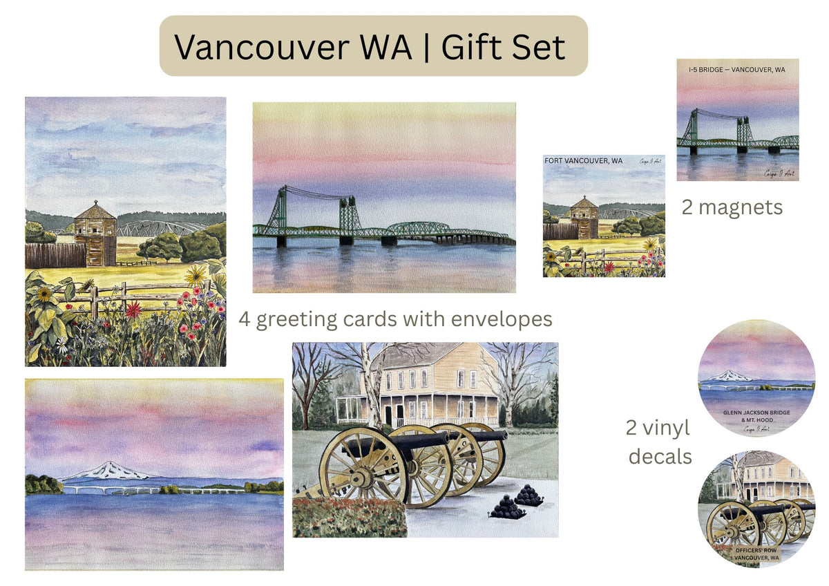 Vancouver WA | 8-Piece Gift Set (Pre-order)